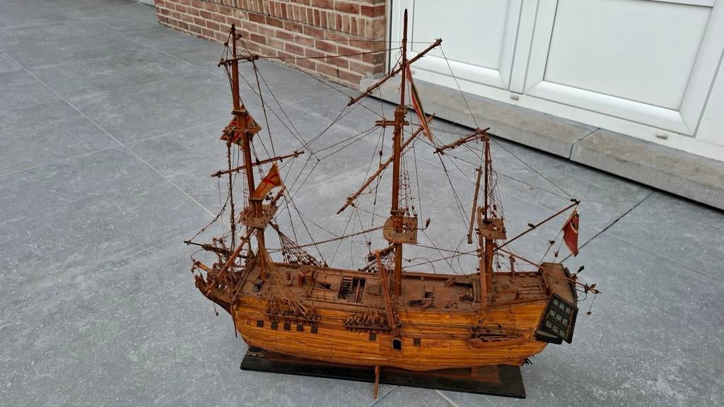 Bateau  en bois 60cm, Enlèvement