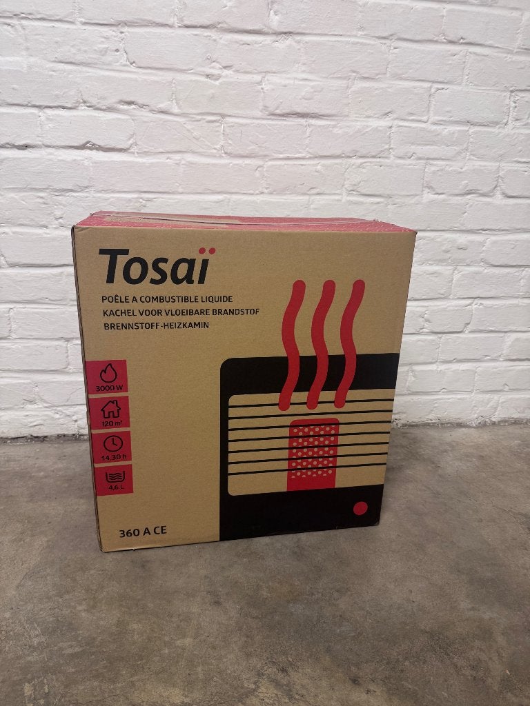 Poêle à pétrole Tosaï 360 A CE 3000 W - NEUF en boîte, Enlèvement, Poêle, 30 à 80 cm, 60 à 150 cm