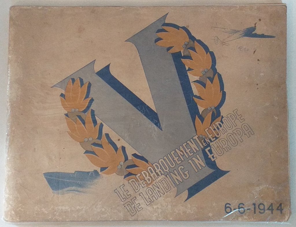 Plaatsjesalbum: De landing in Europa - Confiserie De Bie, Ophalen of Verzenden