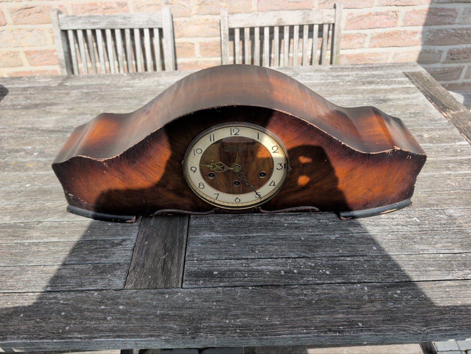 : Horloge / Pendule de cheminée carillon O. Rolls Westminste, Enlèvement