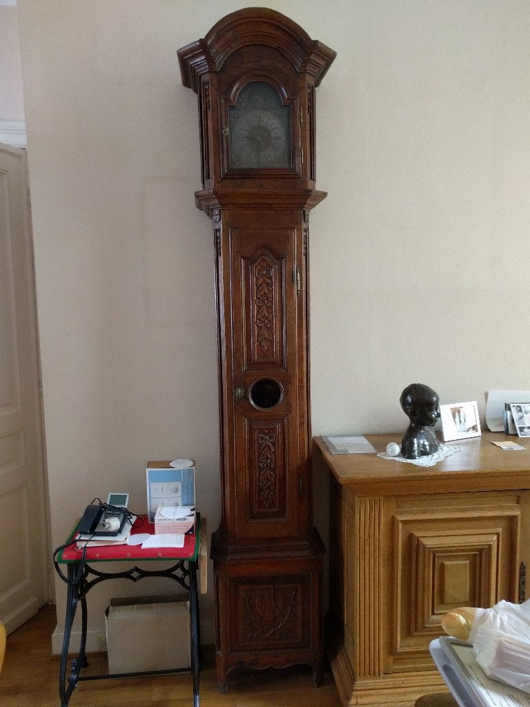 Horloge comtoise, Enlèvement