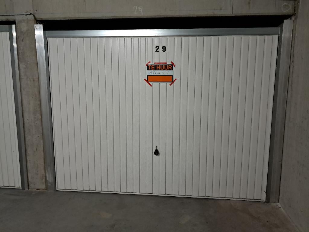 garagebox te huur Bredene, Provincie West-Vlaanderen