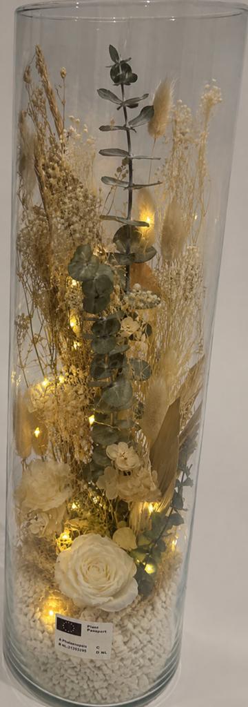 Vase en verre de décoration., Ophalen of Verzenden, Zo goed als nieuw