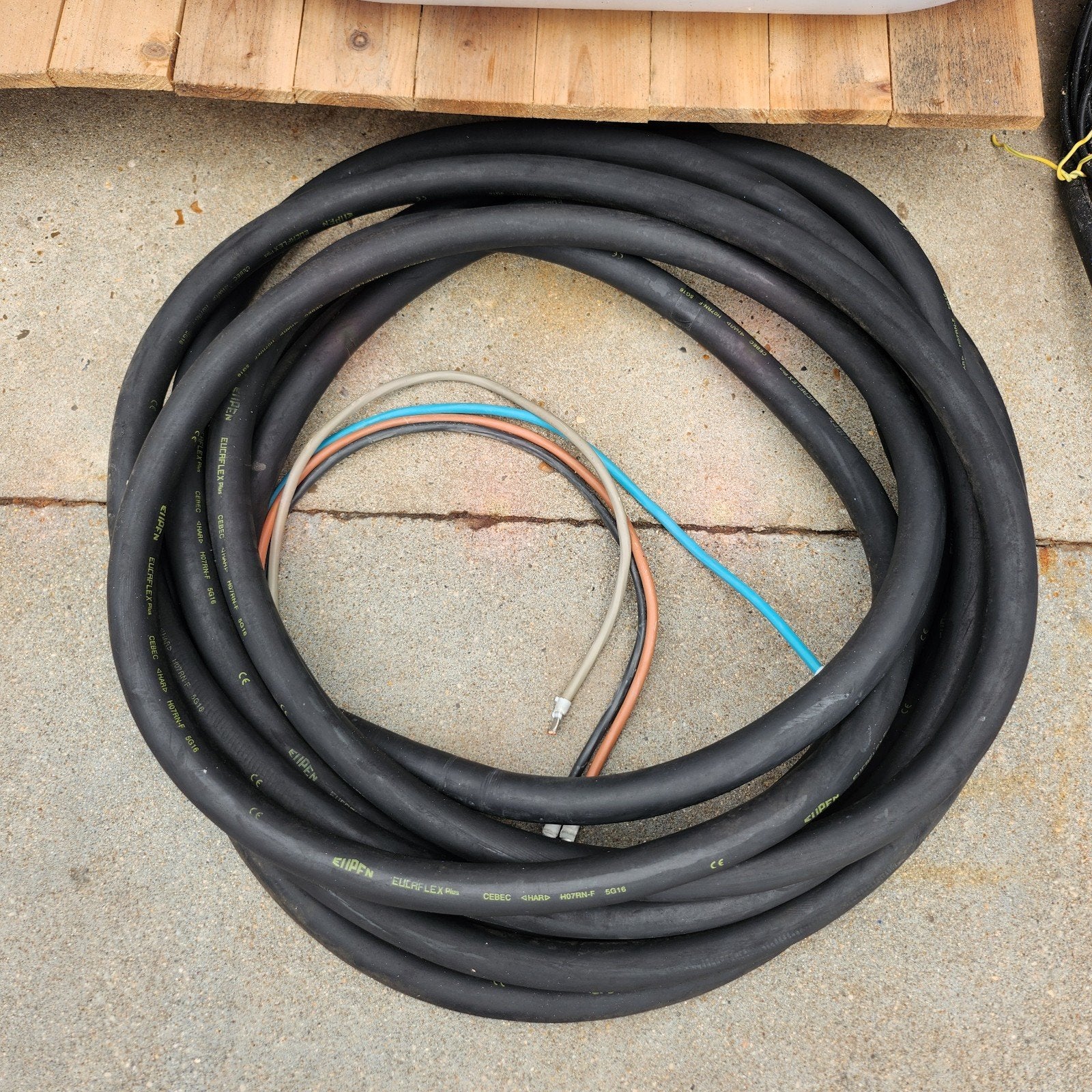 kabel, Enlèvement