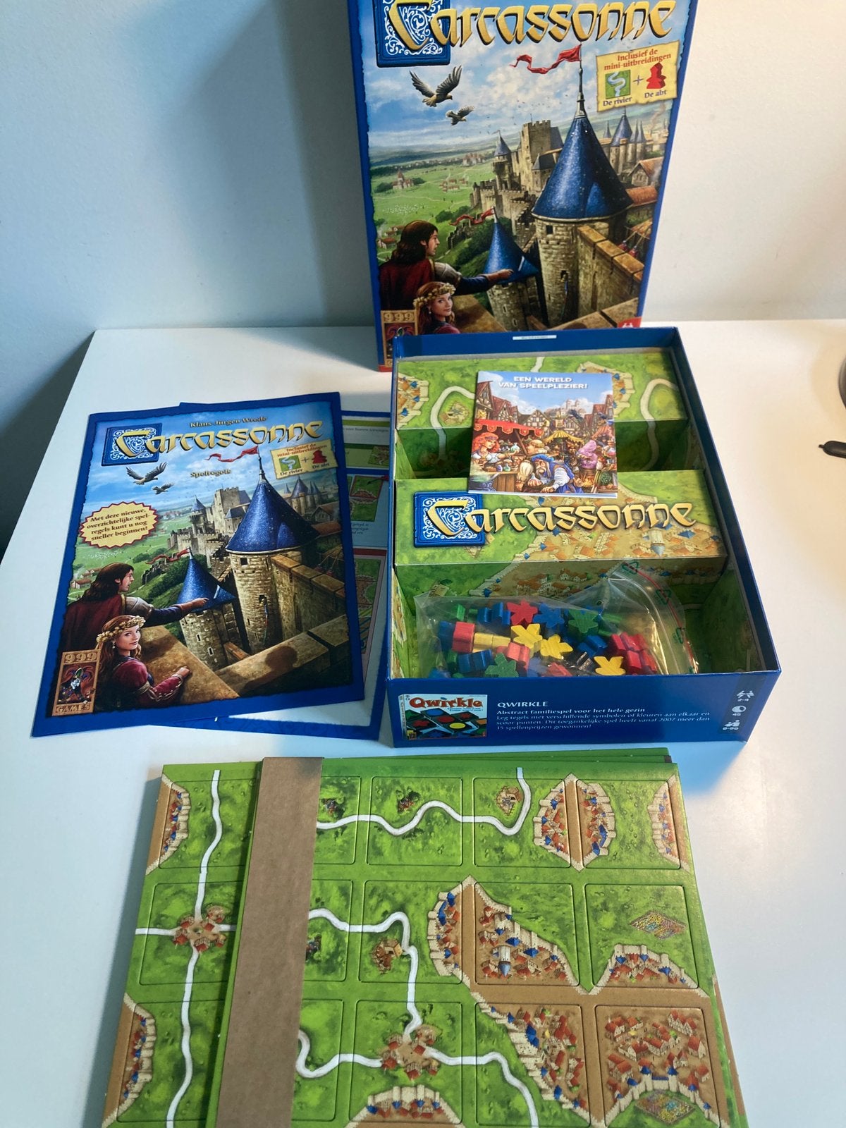 Basisspel Carcassone 999 Games Nieuw, Vijf spelers of meer, Ophalen of Verzenden, Nieuw