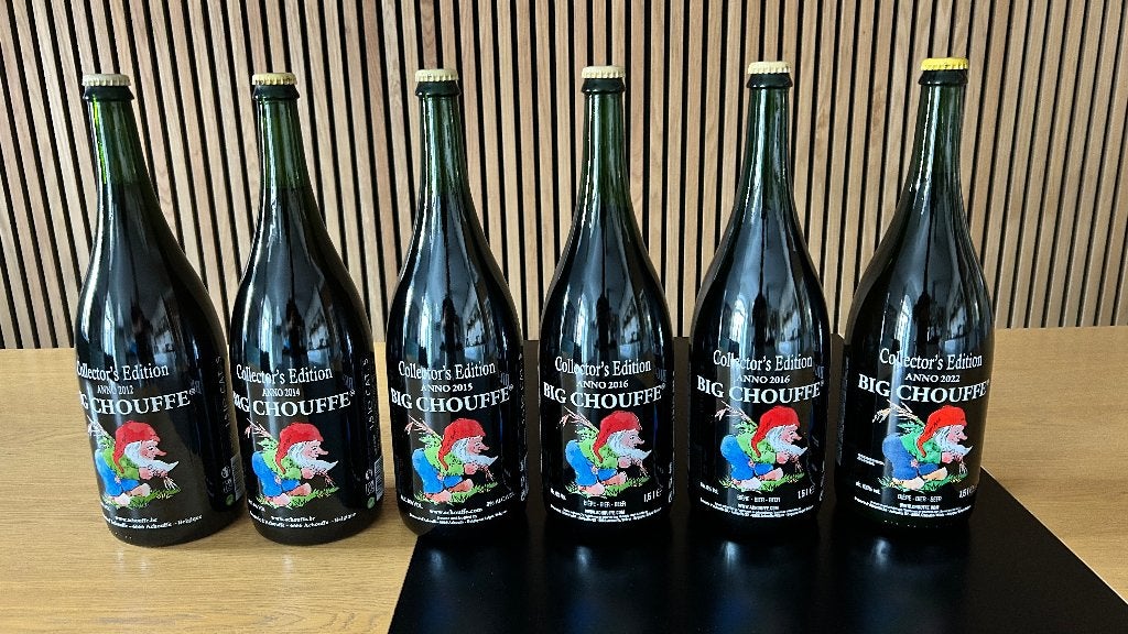 Big Chouffe flessen vol (verschillende jaartallen), Enlèvement, Comme neuf, Bouteille(s)