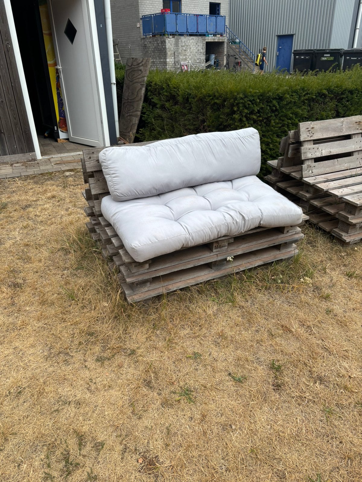Palletkussens te koop, Tuin en Terras, Ophalen, Zo goed als nieuw