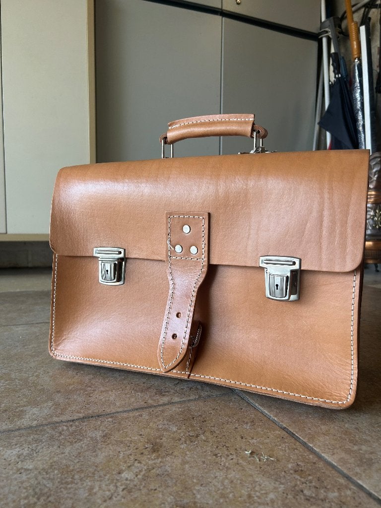 Valise de travail en cuir, Enlèvement, Neuf