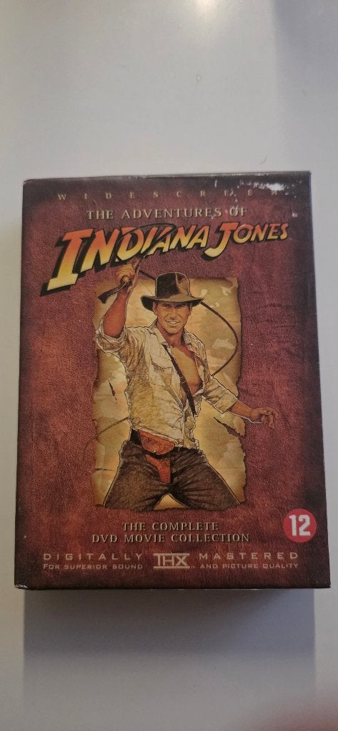 DVD Box - Indiana Jones Complete Movie Collection, Cd's en Dvd's, Nederlands, Ophalen of Verzenden, Gebruikt, Engels