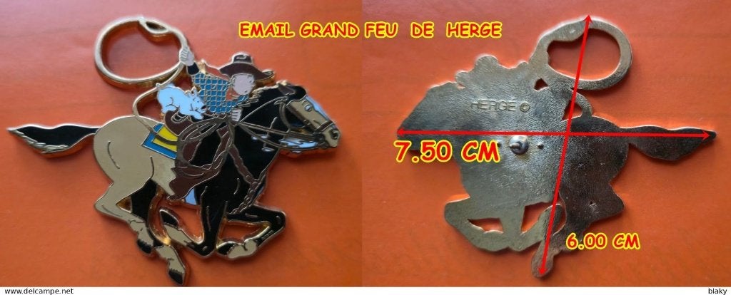 TINTIN SUPER EMAIL GRAND FEU, Ophalen of Verzenden