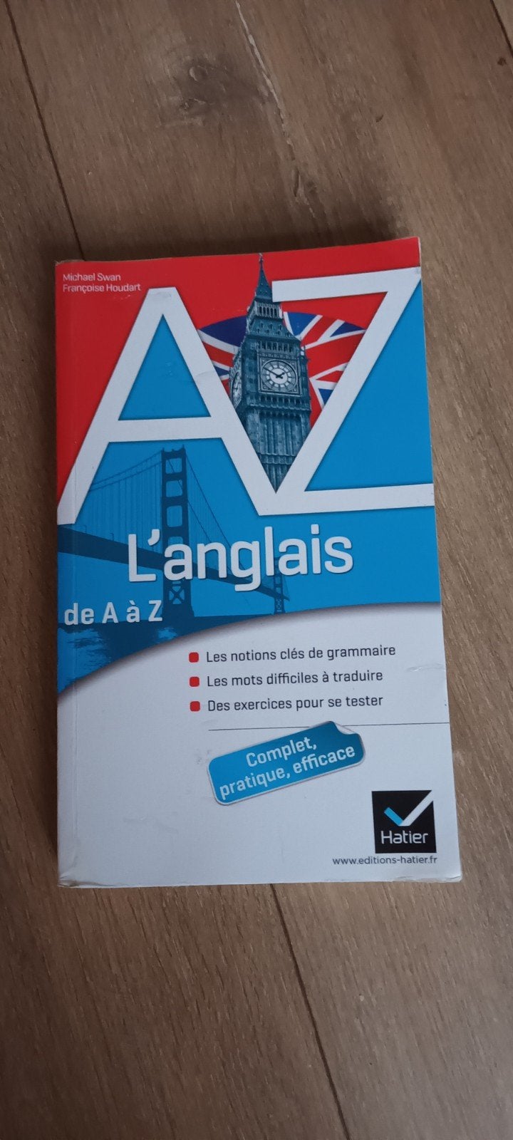 l'anglais de A à Z, Livres, Enlèvement, Utilisé, Secondaire, Anglais