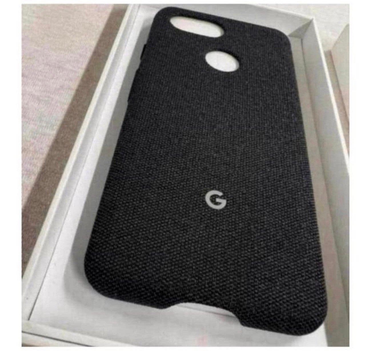 Étui original pour Google Pixel 3 tissu bleu indigo, nouveau, Enlèvement ou Envoi, Neuf