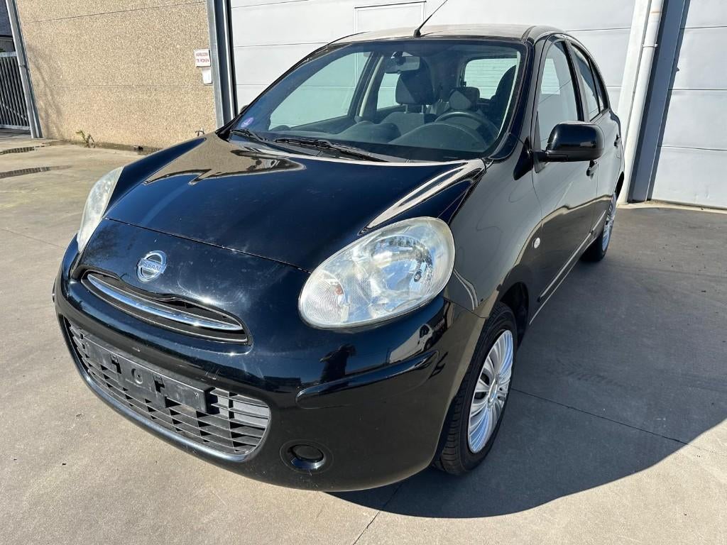 Nissan Micra 1.3i | NAVIGATIE | AUTO AIRCO | CRUISE, 4 cilinders, Zwart, Handgeschakeld, 5 deurs
