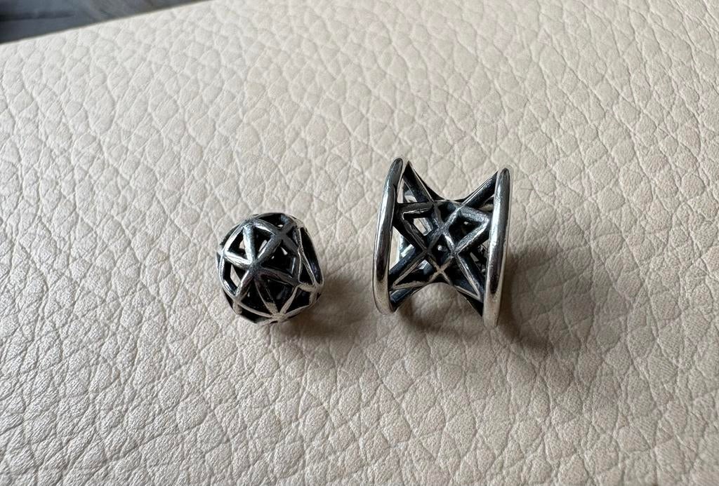 Trollbeads, Handtassen en Accessoires, Nieuw, Ophalen of Verzenden, Trollbeads, 2 of 3 bedels
