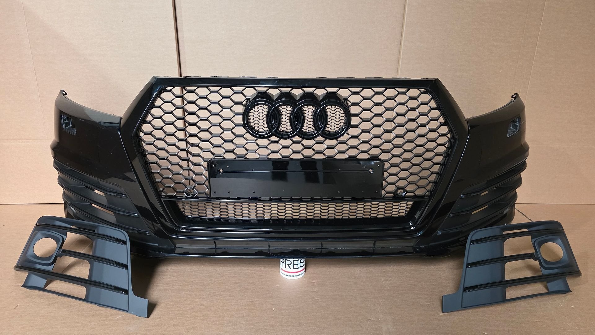 Voorbumper Audi Q7 4M0 S-LINE RSQ7 LOOK Bumper 4xPDC KLS, Gebruikt, -, Voor, Bumper