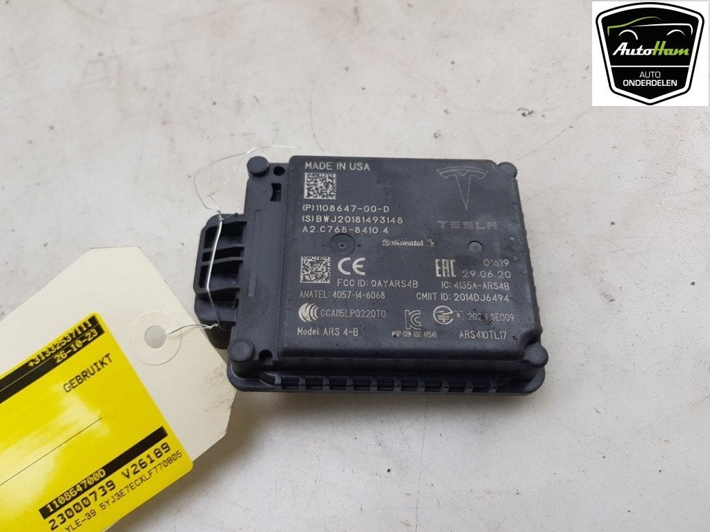 CAPTEUR RADAR (|110864700D|110864700H|110864700B|110864700C|, Germany_Sales@tesla.com, Utilisé, Autres marques automobiles, Ludwig-Prandtl-Straße 27 - 29
12526  Berlin, DE