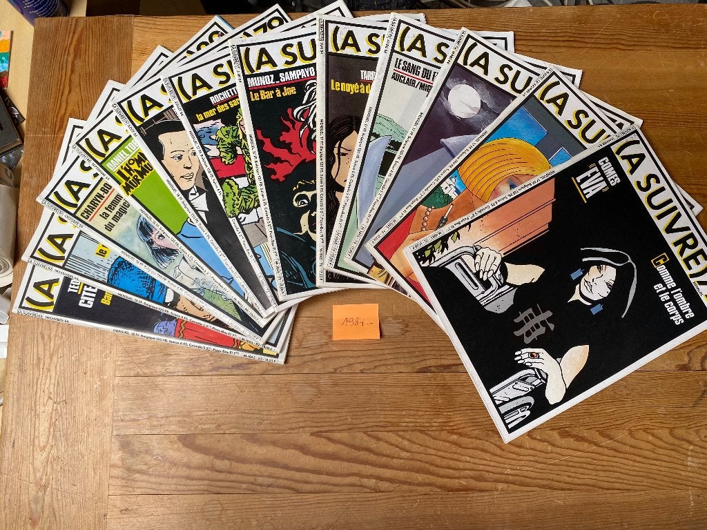 À Suivre 1984, Livres, BD, Enlèvement
