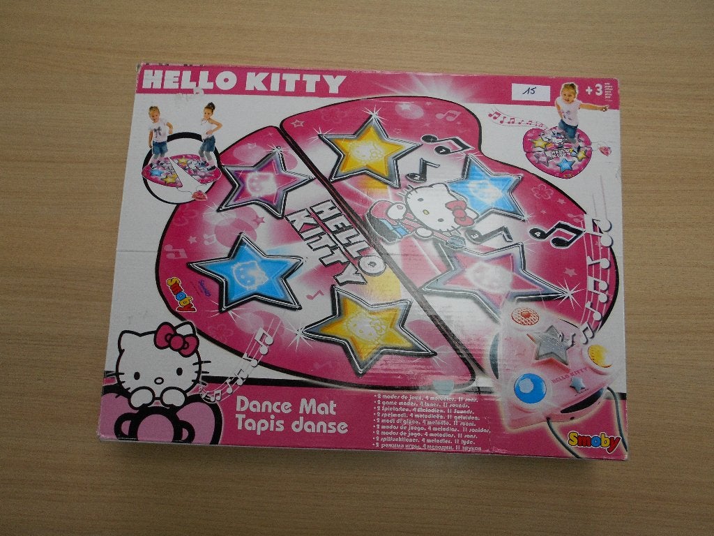 Dansmat "Hello Kitty", Ophalen of Verzenden, Zo goed als nieuw, Elektronica, Met licht
