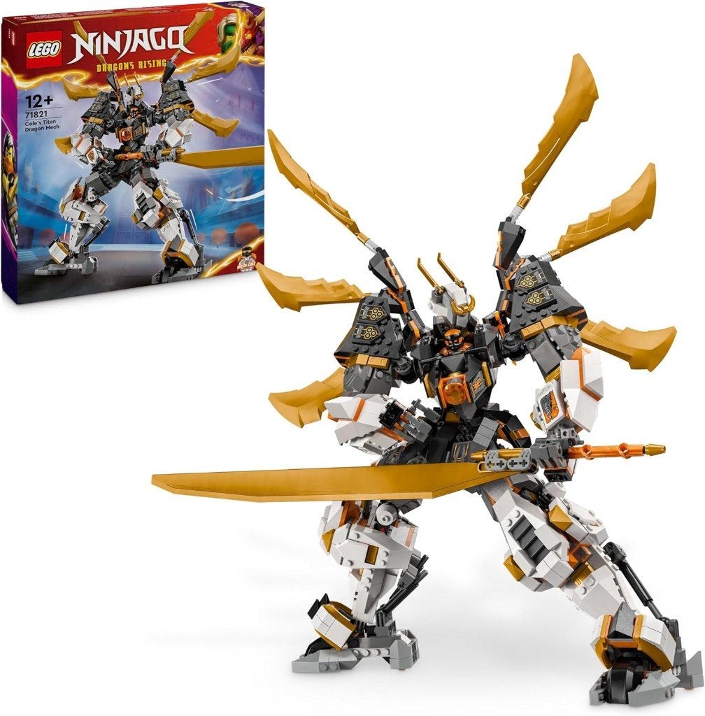 Neuf - Lego Ninjago - Le dragon Titan de Cole (71821), Enlèvement ou Envoi, Complet, Lego, Ninjago