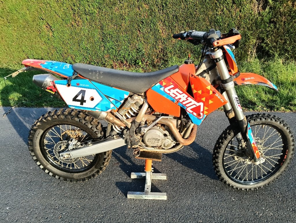 KTM EXC 450 supermoto en enduro, Motoren, Motoren | KTM, Particulier, Enduro, 1 cilinder, Minimaal motorrijbewijs A2, Handgeschakeld