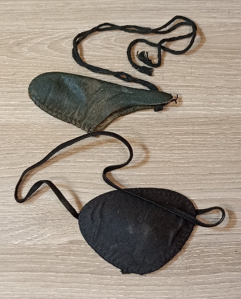 Lot médical Allemand cache-œil et doigtier d'origine ww2, Envoi, Armée de terre, Autres types