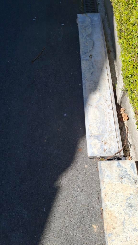 Seuils en pierre dure bleue, Enlèvement