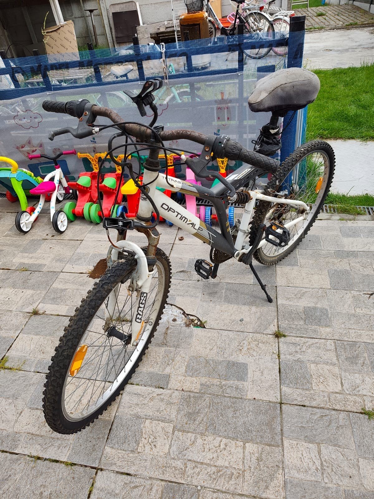 Optimalp mtb te koop, Ophalen