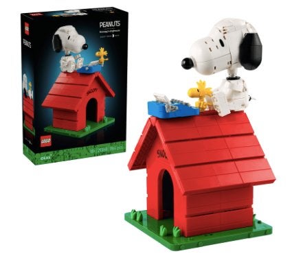 Lego Ideas - Peanuts: Snoopy's hondenhok, Enfants & Bébés, Jouets | Duplo & Lego, Comme neuf, Lego, Complet, Ideas, Envoi