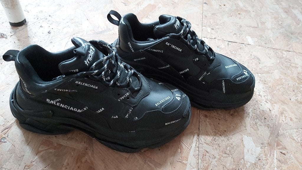 Balenciaga Triples S Men Taille 41, Zwart, Ophalen of Verzenden, Zo goed als nieuw, Balenciaga