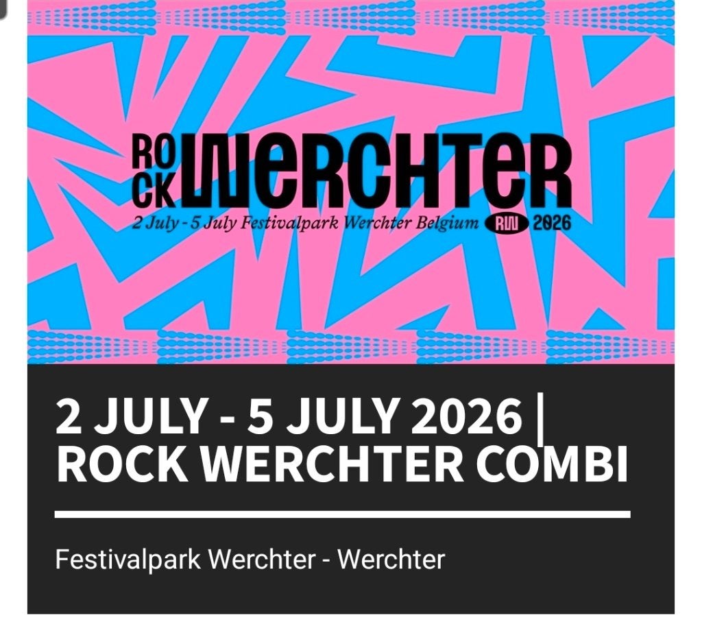 Rock Werchter, Tickets & Billets, Plusieurs jours