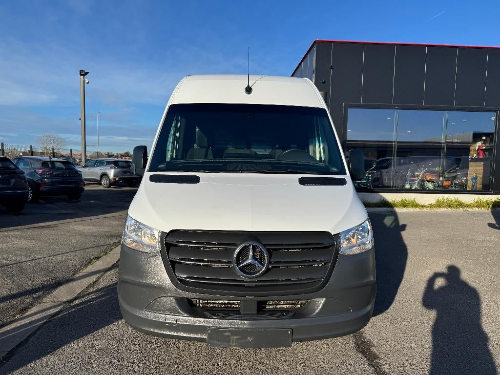 Mercedes Sprinter 2.0 cdi L2H2 camera carplay airco, Auto's, Bestelwagens en Lichte vracht, 4 cilinders, 2000 kg, Wit, Mercedes-Benz