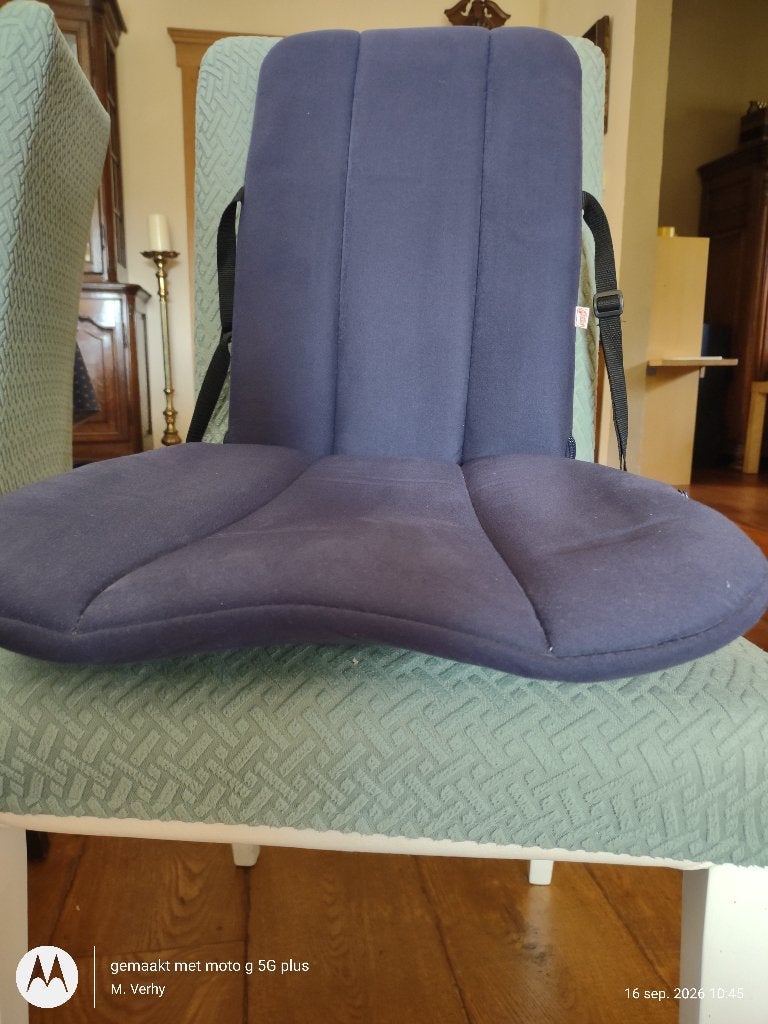 SISSEL Dorsaback donkerblauw, Rugondersteuning in zachte meubels, Bois, Enlèvement, Utilisé