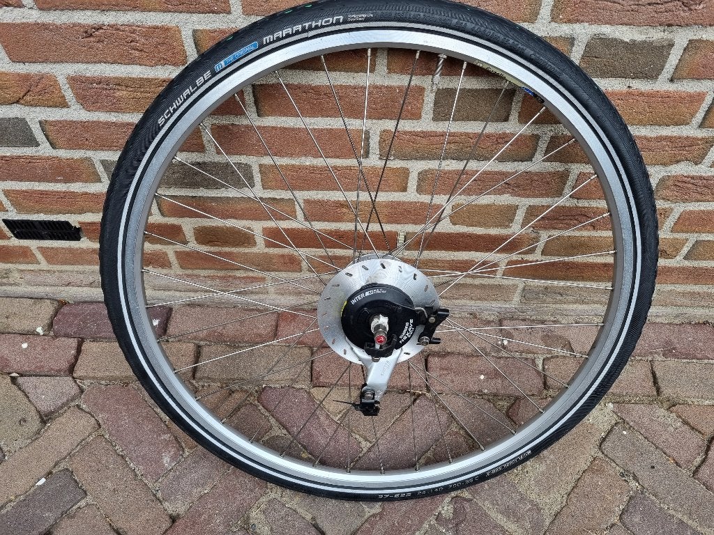 Achterwiel Gazelle Innergy 28 inch 8 versnellingen en band, Fietsen en Brommers, Gebruikt, Gazelle, Ophalen, Elektrische fiets