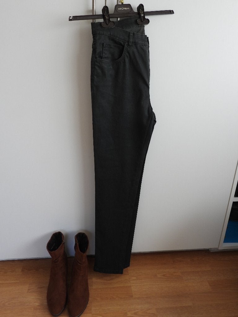 Liberty Island - donkergroene broek - maat 40, Maat 38/40 (M), Ophalen of Verzenden, Zo goed als nieuw, Liberty Island ( E5 mode)