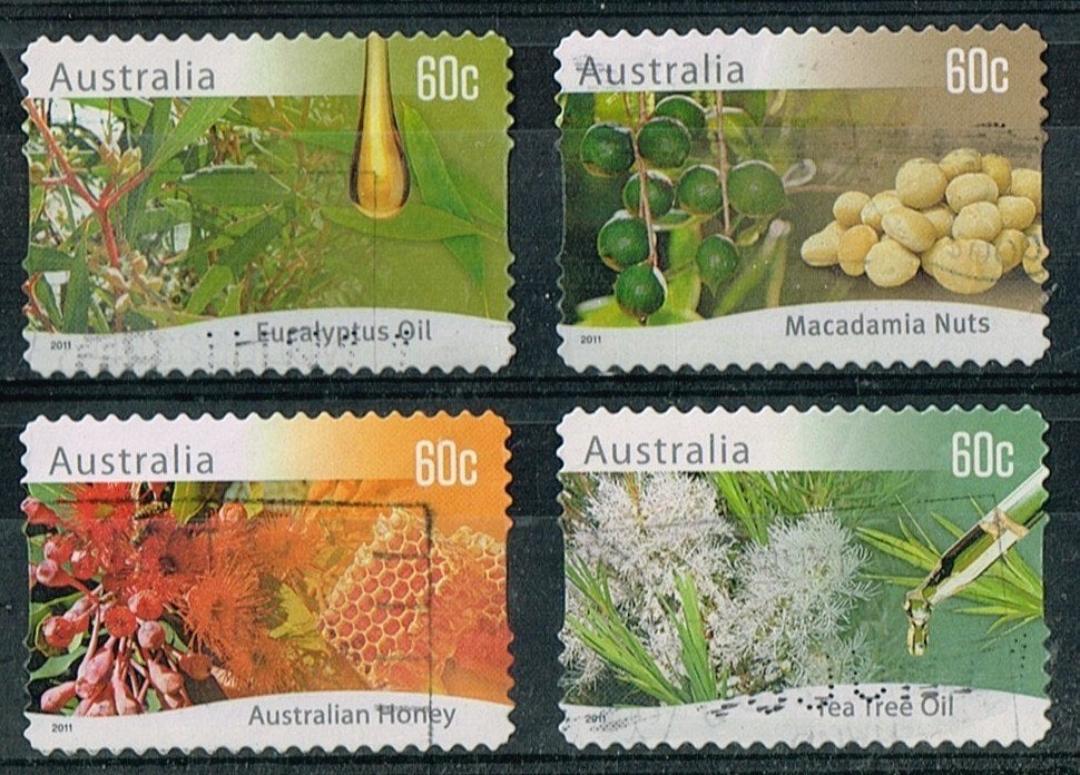 Postzegels uit Australie - K 6118 - landbouw, Postzegels en Munten, Postzegels | Oceanië, Verzenden, Gestempeld
