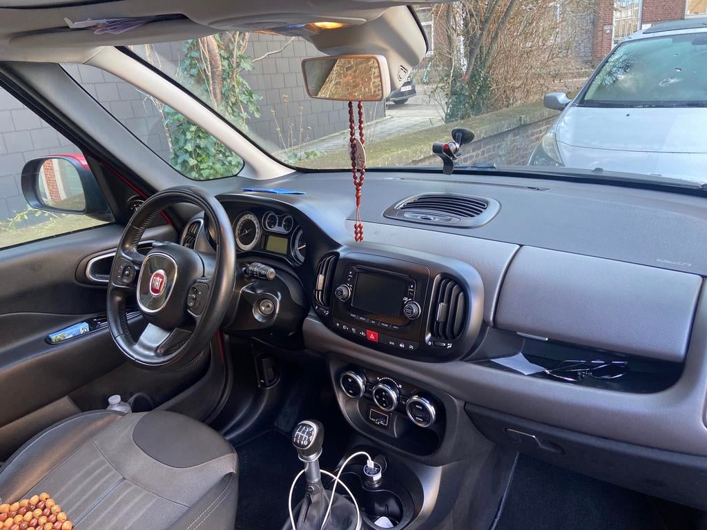Fiat 500l 2016 benzène 7PLS 138000km, Autos, Achat, Euro 6, 7 places, Boîte manuelle