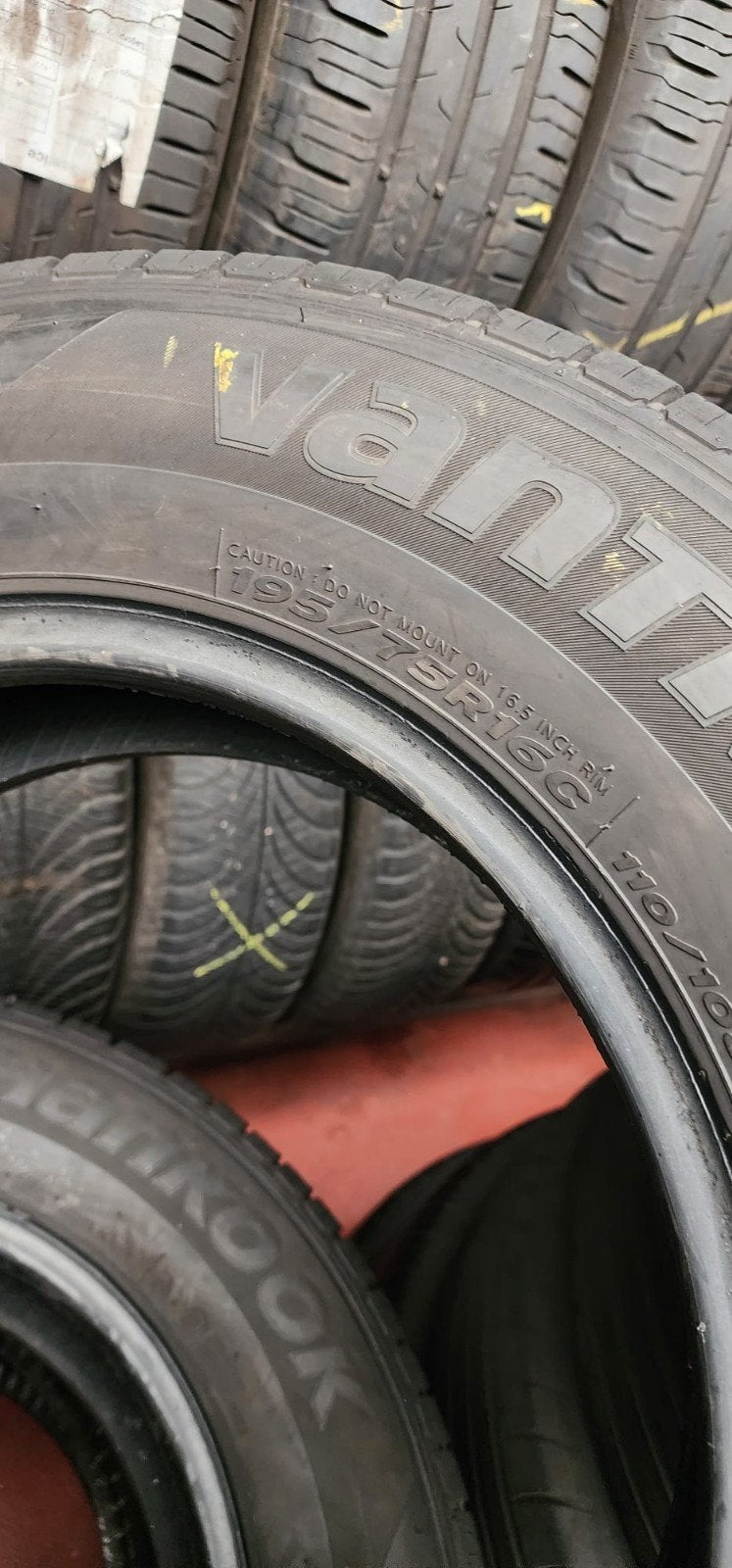 195/75R16C HANKOOK top qualité avec montage et équilibrage, Autos : Pièces & Accessoires, Enlèvement, Utilisé