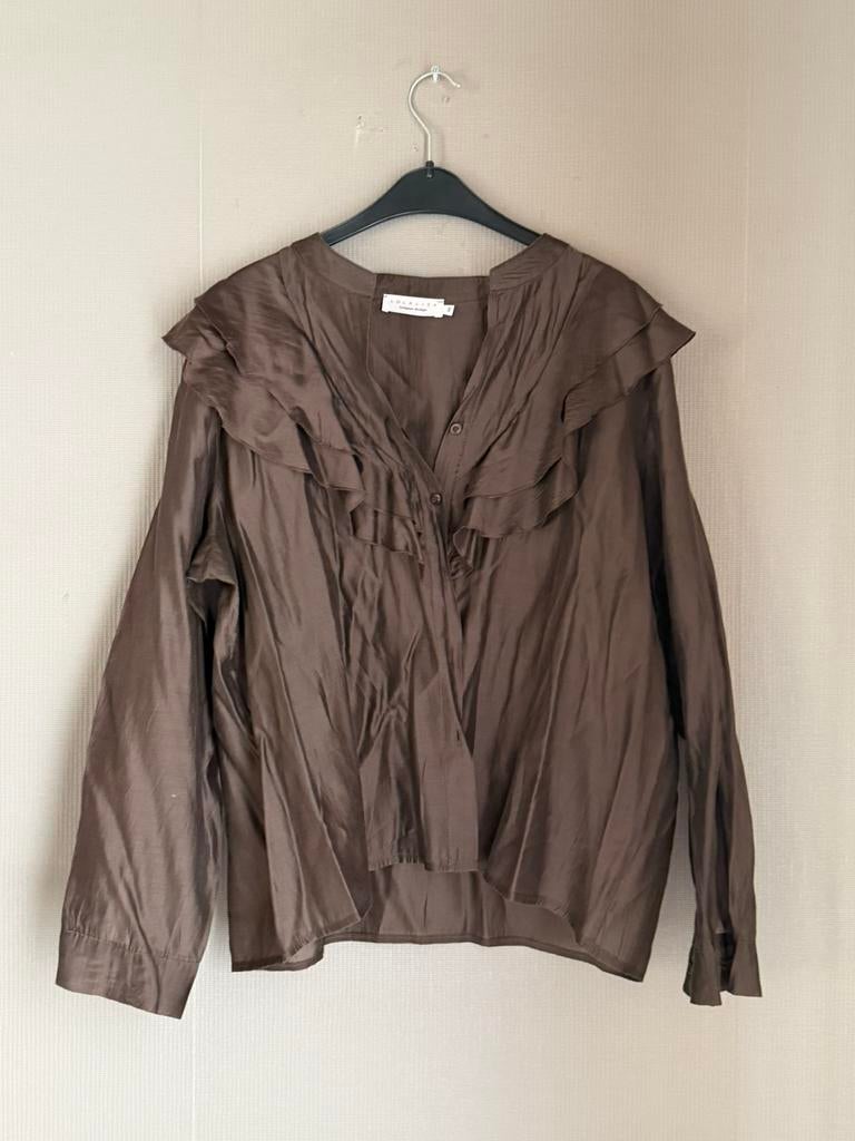 Nieuwe prachtige zomerse luchtige blouse, Kleding | Dames, Grote Maten, Ophalen, Nieuw, Bruin, Blouse of Tuniek