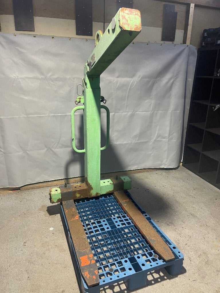 Pallethaak, Ophalen, Gebruikt