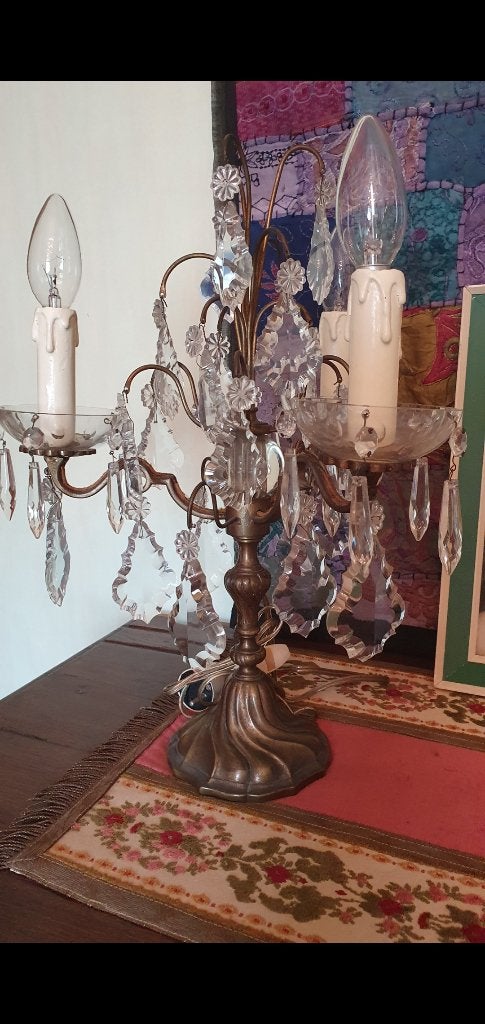 chandelier en cristal, Enlèvement