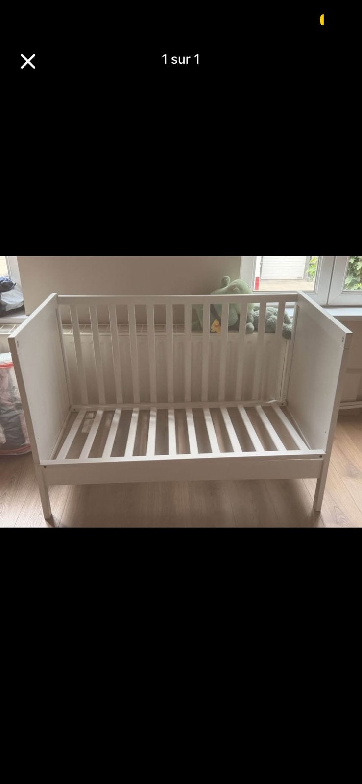 2 lits pour enfants avec matelas, Enfants & Bébés, Enlèvement, Comme neuf, Matelas