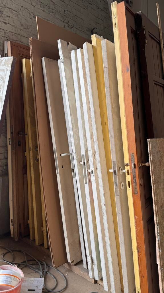 Gratis deuren in verschillende afmetingen en soodgen, Ophalen, Gebruikt, Binnendeur