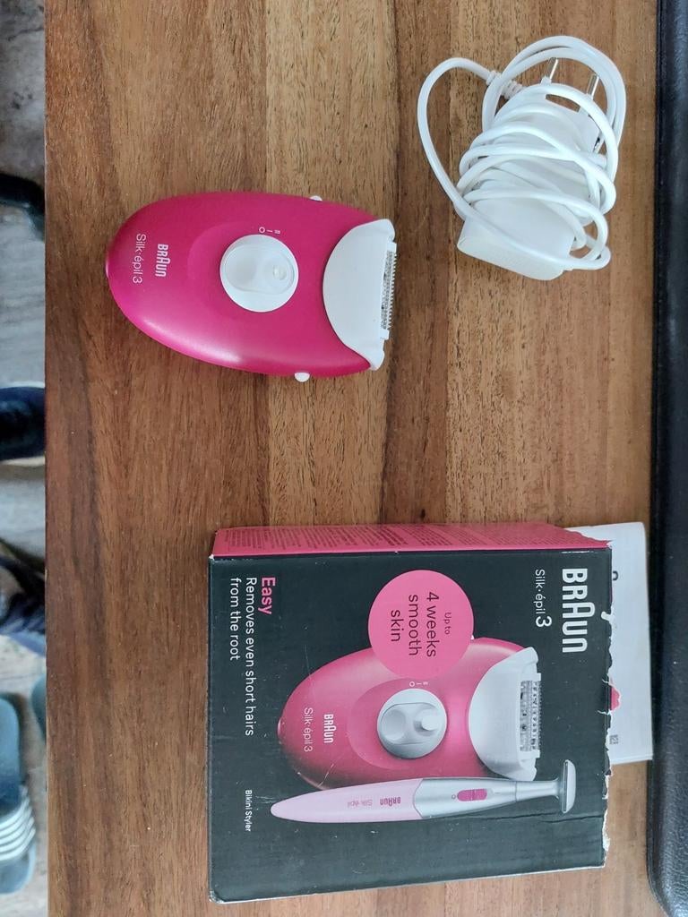 Braun Silk Epil 3, Electroménager, Enlèvement