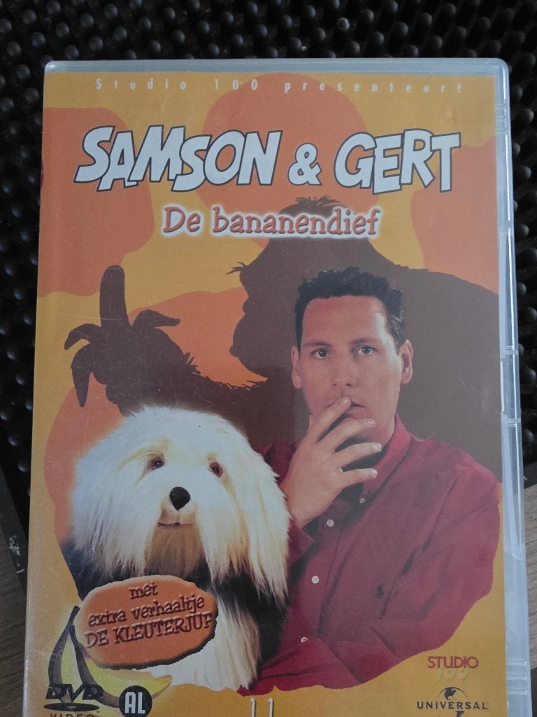 Samson en gert dvd  de bananen  dief, Cd's en Dvd's, Gebruikt, Alle leeftijden, Tv-serie, Ophalen of Verzenden
