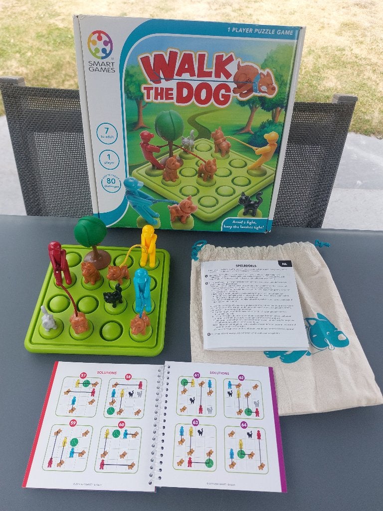SmartGame Walk the dog 7+, Kinderen en Baby's, Speelgoed | Educatief en Creatief, Ophalen of Verzenden, Nieuw, Puzzelen