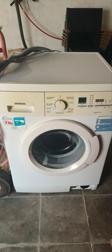 Wasmachine Siemens, Ophalen
