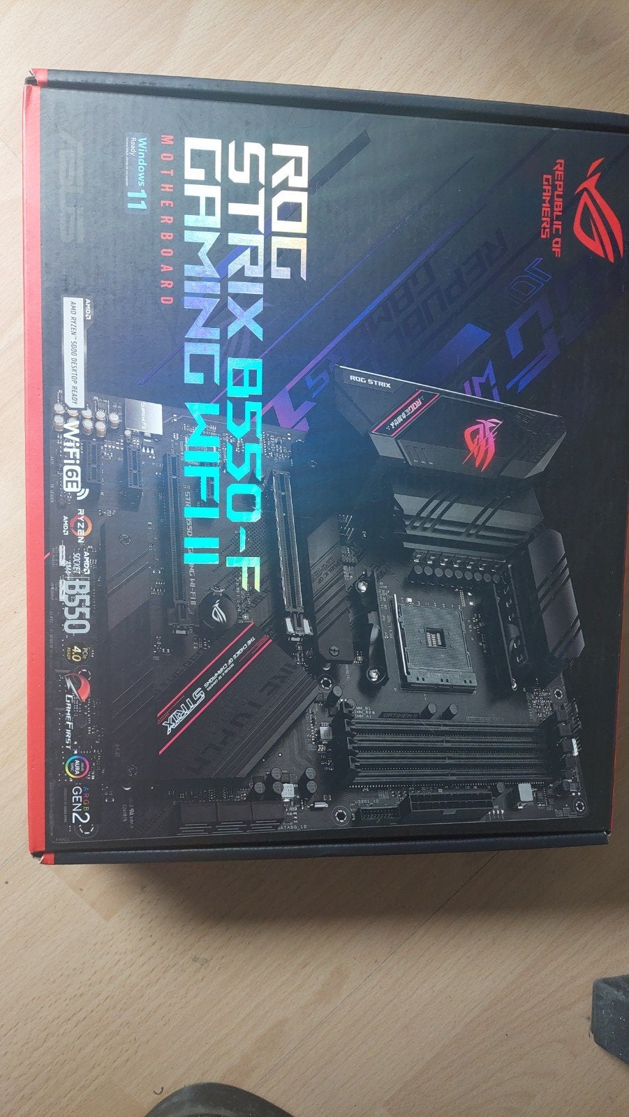 ROG strix 8550-F gading wifi II moederbord, Informatique & Logiciels, Cartes mères, Neuf, Enlèvement ou Envoi, DDR4, Socket AM4