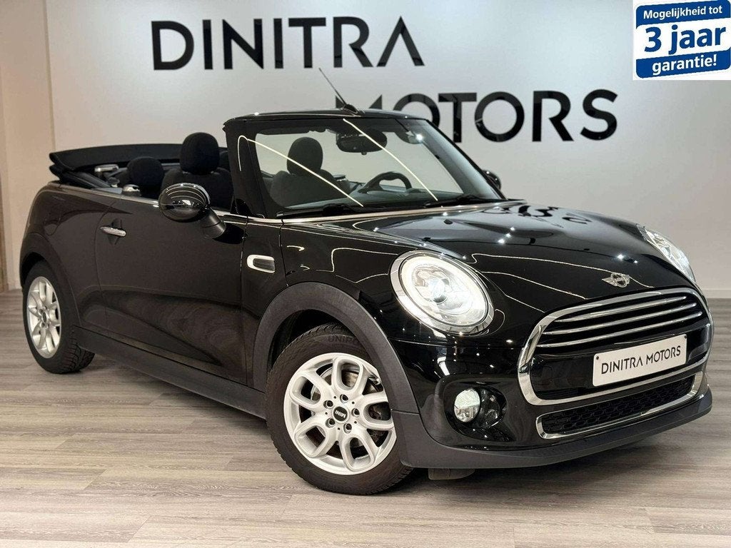 MINI Cooper Cabrio 1.5i - Cruise/Navi/LED/Zetelvw, Autos, 100 kW, Achat, Entreprise, Cabriolet
