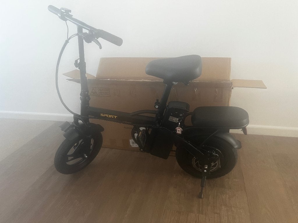 Elektrische vouwfiets, Heren, 14 tot 16 inch, Versnellingen, Nieuw