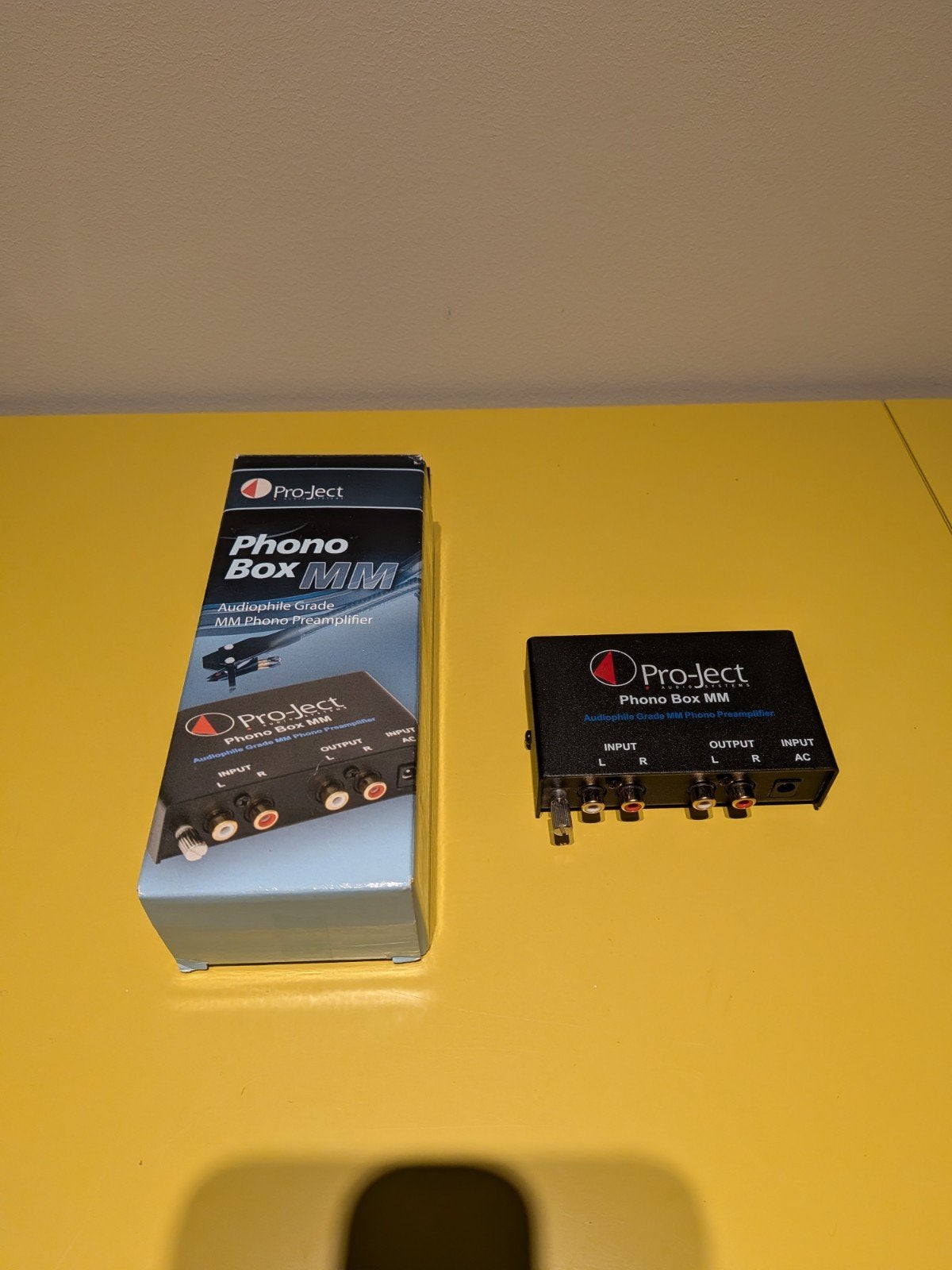 Pro-Ject Phono Box MM – phono voorversterker, Audio, Tv en Foto, Platenspelers, Ophalen of Verzenden, Platenspeler